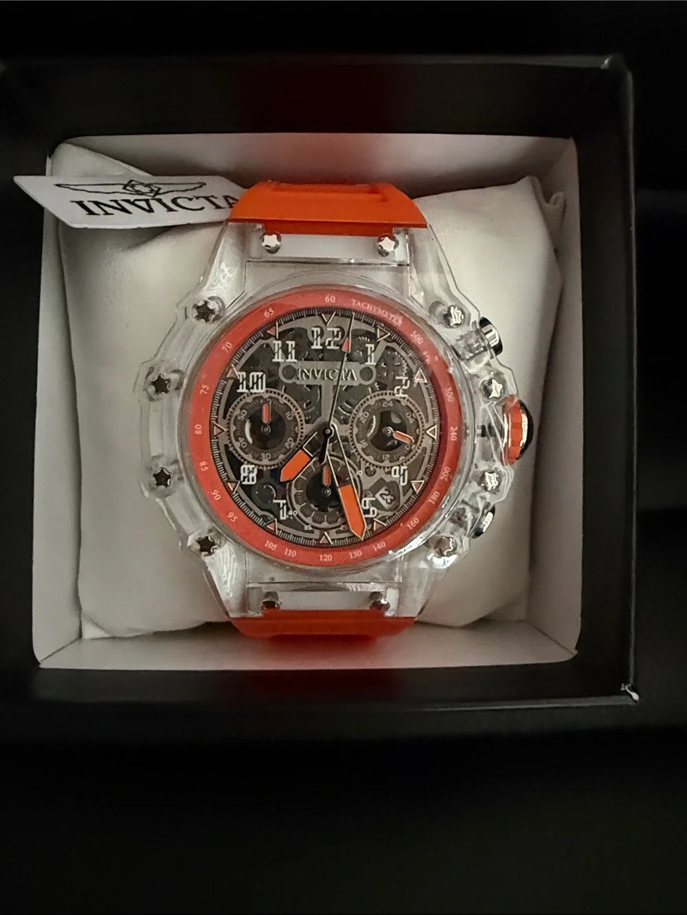 Invicta Racing NEW with Box Vaulthan Men's Watch - 44mm, Orange